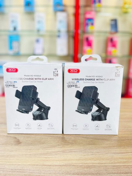 Wireless charge with clip arm